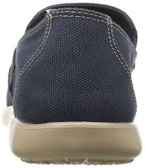 Crocs Rx Crocs Mens Sntcrzclncutlfr Loafers Blue Navy