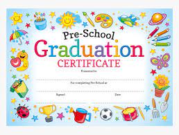 Fresh & professional templates | a graduation function is an exceptionally pleasant approach to bid farewell and go along great wishes for the following year of school. Preschool Graduation Certificates Preschool Hd Png Download Kindpng