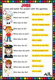 Jobs Jobs And Workplaces Worksheet Social Work Worksheets English Lessons For Kids English Worksheets For Kids