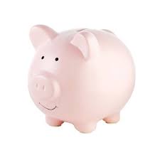 Find images of piggy bank. Pearhead Ceramic Piggy Bank Pink Target