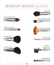 makeup brush guide by mitali n musely
