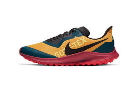 Nike S Air Zoom Pegasus 36 Trail Gore Tex Gets Bold Colorway Nike Air Zoom Pegasus Nike Air Nike Air Zoom