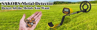 Click here for the best price: Amazon Com Sakobs Metal Detector High Accuracy Waterproof Metal Detectors With Lcd Display Led Light Discrimination All Metal Mode 8 6 Inch Search Coil For Adults Kids Garden Outdoor