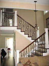 They can be molded into a variety of patterns and creative designs. Pin By Jayani Wickramasinghe On Iron Stair Rails Staircase Remodel Wrought Iron Stair Railing Wrought Iron Stairs