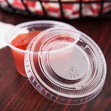 Pet Plastic Lid For 3 25 To 5 5 Oz Souffle Cup Portion Cup 100 Pack In 2020 Plastic Animals Souffle Plastic Plates