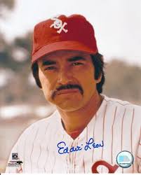 AUTOGRAPHED EDDIE LEON 8x10 White Sox photo