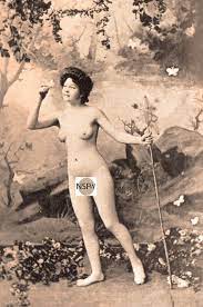 Mature Content Japanese Nude Woman of the Edwardian Era - Etsy Israel