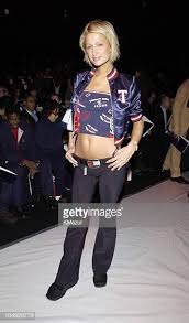 Paris Hilton During Mercedes Benz Fashion Week Tommy Hilfiger Men S Los Angeles Fashion Week Mercedes Benz Fashion Week Fashion Week