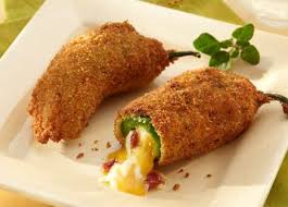 Four Cheese And Bacon Stuffed Jalapenos Recipes Food Stuffed Peppers