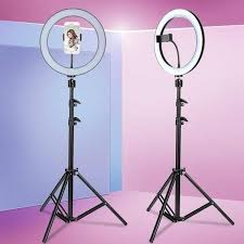 6 3 10 2 Camera Studio Ring Light With Stand Video Led Beauty Ring Light Photography Dimmable Ring Lamp Tripod For Selfie Photographic Lighting Aliexpress