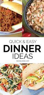 Quick Easy Dinner Ideas Maybe Jamie Easy Dinner Quick Easy Dinner Quick Healthy Meals