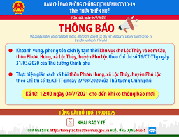 Riêng quận gò vấp và phường thạnh lộc (quận 12) giãn cách theo chỉ thị 16 để phòng chống dịch bệnh trên địa bàn. Trung Tam Giam Sat Ä'iá»u Hanh Ä'o Thá»‹ Thong Minh Tá»‰nh Thá»«a Thien Huáº¿