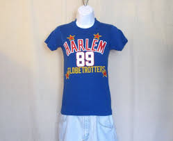 Vintage Rare 1989 Harlem Globetrotters Graphic World Tour Basketball Women Small 50 50 T Shirt Basketball Clothes Sports Tees Clothes
