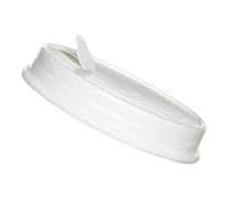 80mm Flat Paper Lid PLA coated drink/straw hole