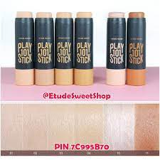 Etude House Kosmetik Etude House Play 101 Stick Foundation Stick Foundation Foundation Swatches Foundation