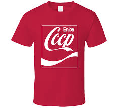 Enjoy Cccp Coke Parody T Shirt Cola Brand Parody Coke Cola Funny Parody Shirts In 2020 Parody Shirt Shirts T Shirt