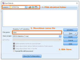 Informasi Komputer Tutorial Input Save Dan Analisis Data Spss