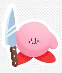 Contact tumblr aesthetic on messenger. Knife Kirby Sticker Hd Png Download 1070x1070 1959001 Pngfind