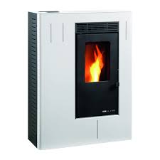 Scegliere una stufa a pellet è la soluzione più ecologica ed economica per il riscaldamento. Stufa A Pellet Ad Aria El Fire Wels 2 9 Kw Bianca Bricoman