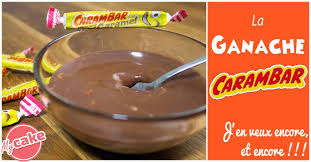 La Ganache Carambar J En Veux Encore Et Encore Recette Carambar Idee Recette Dessert Creme Pour Gateau