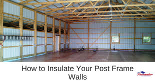 My plan is to section off about a quarter to a third of it and insulate to make a shop heated by my batch mass heater. How To Insulate Your Post Frame Walls