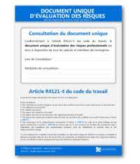 2/ respect de la dignité de la personne : Affichage Du Document Unique D Evaluation Des Risques Professionnels