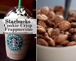 Starbucks Cookie Crisp Frappuccino Starbucks Secret Menu Cookie Crisp Starbucks Recipes Starbucks Cookies