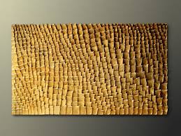 Ehi Ho Trovato Questa Fantastica Inserzione Di Etsy Su Https Www Etsy Com It Listing 516939412 Scultura Da P Gold Wall Art Wall Sculptures Textured Wall Art