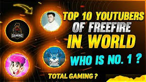 Top 10 most subscribed free fire gaming channel in world. Top Youtubers Of Freefire In World Freefire Youtubers With Most Subscribers In World
