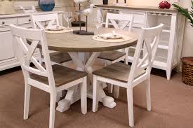 Greystone 7pc dining set (round table & 6 side chairs) new! Dining Room Furniture Platt S Beach House Furnishings