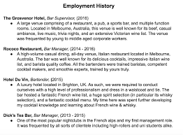 Prepare for your interviews and put together a resume that will get you noticed. How To Write An Irresistible Bartender Resume Crafty Bartending