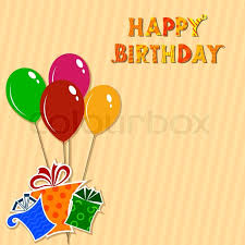 Find the perfect birthday invitation card stock photos and editorial news pictures from getty images. Striped Background With Balloons And Stock Vector Colourbox