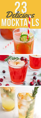 23 Delicious Non Alcoholic Cocktails To Drink Instead Of Booze Non Alcoholic Cocktails Alcoholic Cocktails Wedding Food Drink