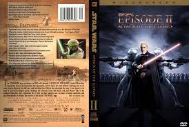 Star Wars Episode Ii Attack Of The Clones Dvd Cover 3 Count Dooku And Clone Troopers Star Wars Episode Ii Star Wars Episodes Count Dooku