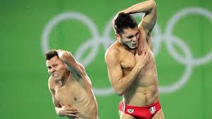 And bacon are a distant 21 points behind the top team heading into the final round of synchronized 3. The Wild Faces Of Olympic Diving Wfla