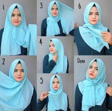 Get tutorial hijab harian images. 10 Tutorial Hijab Kerja Segi Empat Simple Hijabyuk Com