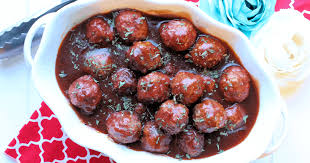 * congrats to kim hansen winner of maddie day's author apron! Grape And Barbecue Meatballs Tj S Taste Thm Trim Healthy Mama