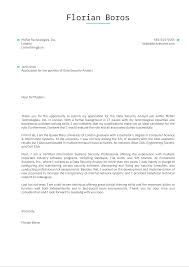 Essential for a great first impression and setting yourself apart from other applicants. Data Security Analyst Cover Letter Sample Kickresume
