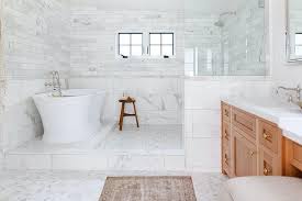 Shop through a wide selection of freestanding bathtubs at amazon.com. Vintage Pedestal Bathtub In Walk In Shower Transitional Bathroom