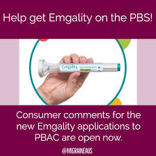 These lists don't include all possible side effects. Migraine Australia On Twitter Emgality Is Heading Back To Pbac There Are Two Applications One For Chronic Migraine To Change Some Details And A New One For Treatment Resistant Episodic Migraine