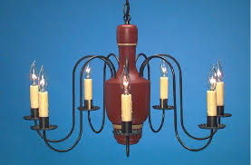 What kind of chandelier do you use in a farmhouse? Colonial Wooden Chandeliers Custom Handmade Rustic Lighting