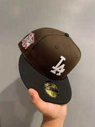 New Era La Pink Brim Fitted Cap 7 3 8