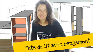 Une tête de lit avec des rangements : Tete De Lit Avec Rangement Biface Basse Ou Haute 2 Options Youtube