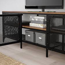 50 x l.40 x h 170 cm longueur des planches : Fjallbo Banc Tv Noir 150x36x54 Cm Materiau Durable Ikea
