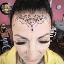 Image result for forehead tattoo