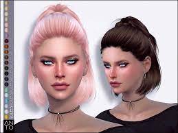 Most suitable for the teen to elder girls. Hair Inspired In Dua Lipa Found In Tsr Category Sims 4 Female Hairstyles Sims Hair Sims 4 Sims