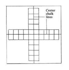 The Quarter Method For Laying Tile Add To General Notes The Room Is Actually Divided Into Four Quarters To Help Sequen Tile Layout How To Lay Tile Layout