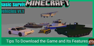That is, more complex, more difficult, and most of all, . Mod Basic Survival Vehicles For Minecraft Pe