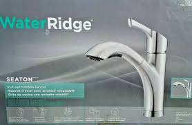 Water Ridge Seaton Brushed Nickel Pull Out Kitchen Faucet Fp4a0120bn 709491 Waterridge Kitchen Faucet Pull Out Kitchen Faucet Faucet