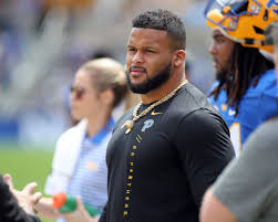 Jaylen guy twyman (born july 19, 1999) is an american football defensive tackle for the minnesota vikings of the national football league (nfl). Former Pitt Panther Aaron Donald Wins Nfl Defensive Player Of The Year Pittsburgh Sports Now